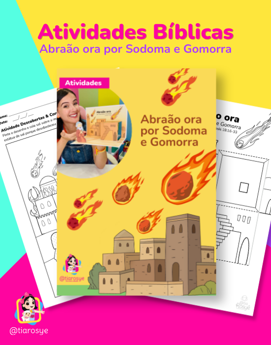 Atividades - Abraão ora por Sodoma e Gomorra