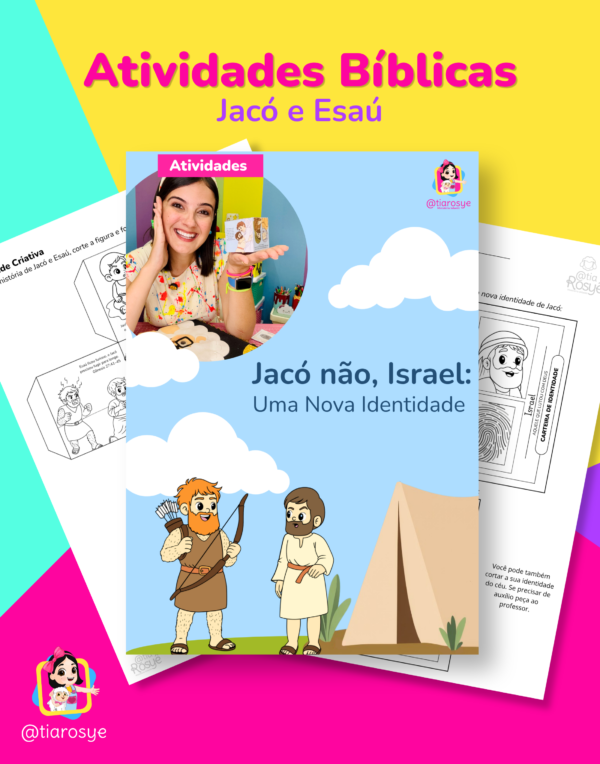 Atividades - Jacó não, Israel: Uma nova identidade