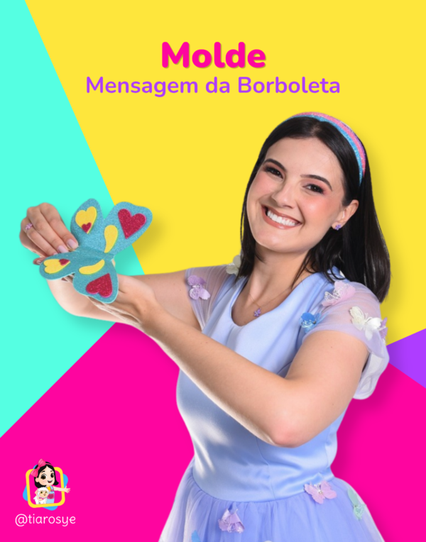 Molde - Mensagem da Borboleta