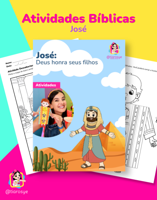 Atividades - José: Deus honra seus filhos