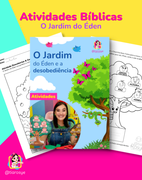 Atividades - O Jardim do Éden e a desobediência